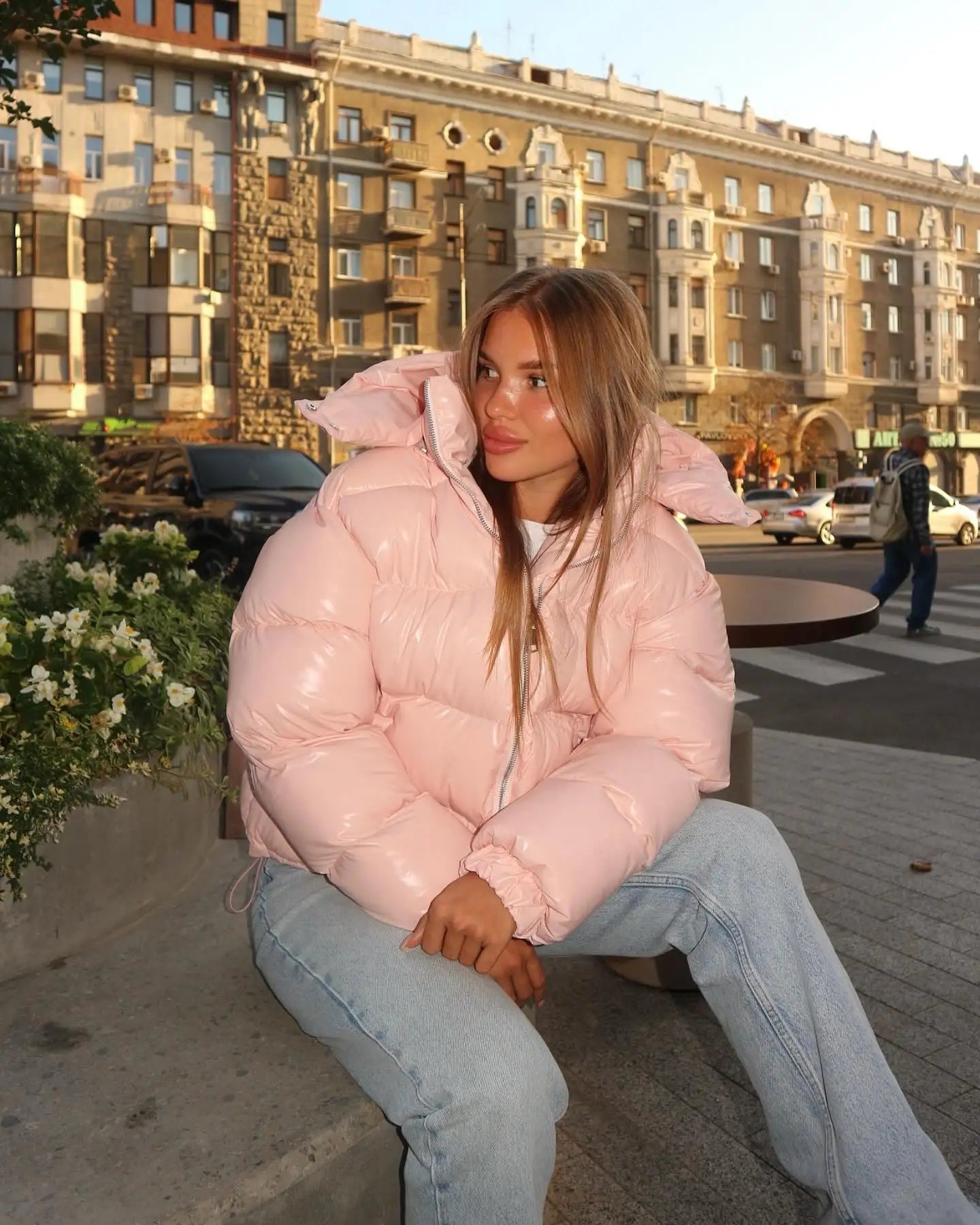 Classic Grace Quilted Down Jacket for Women 2026