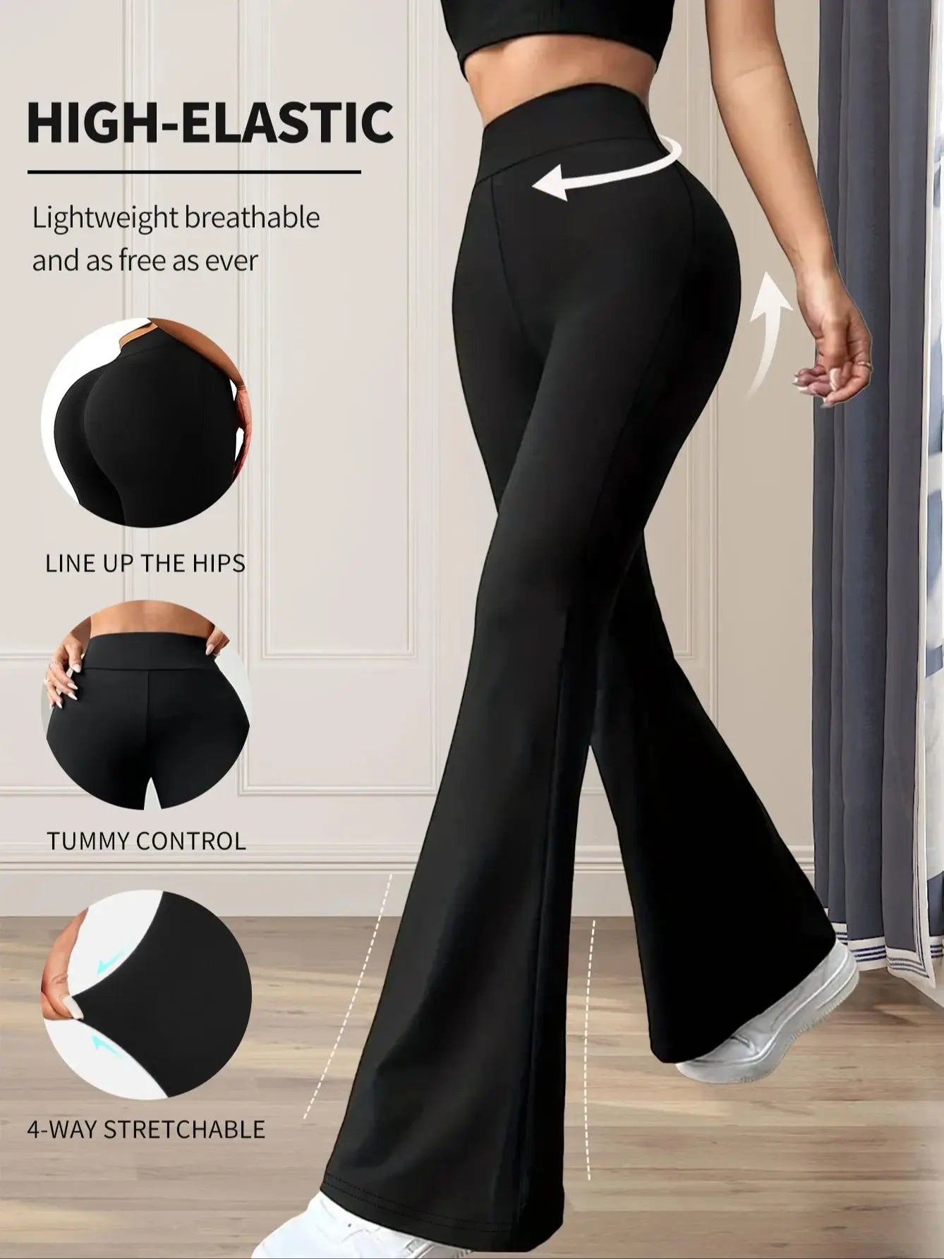 Velisse Slim Flare Pants for women 2026