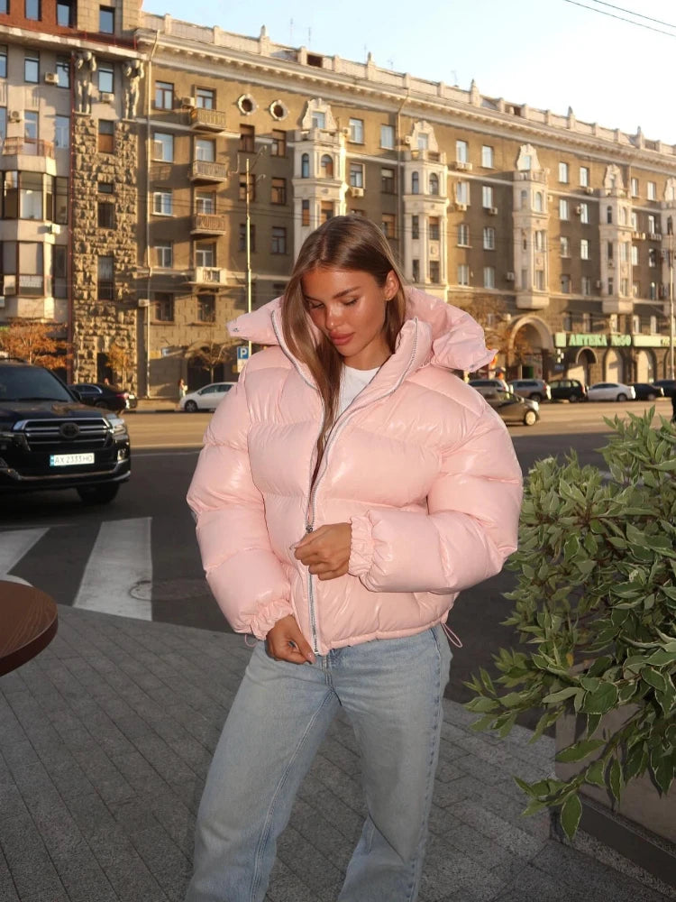 Classic Grace Quilted Down Jacket for Women 2026