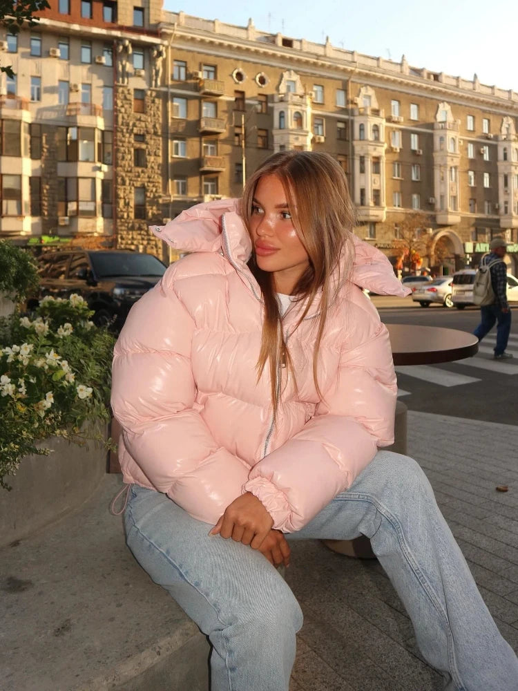 Classic Grace Quilted Down Jacket for Women 2026