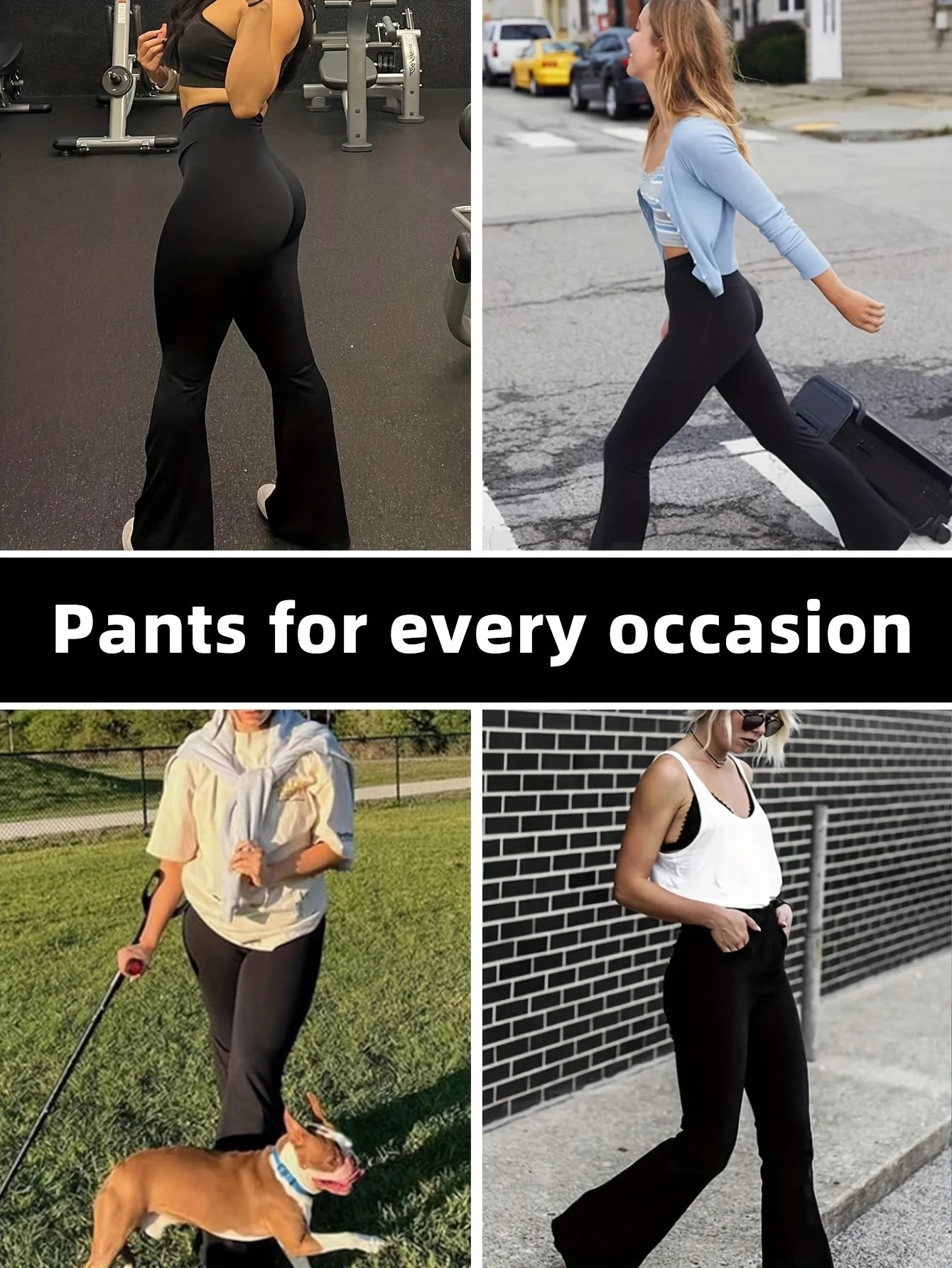 Velisse Slim Flare Pants for women 2026