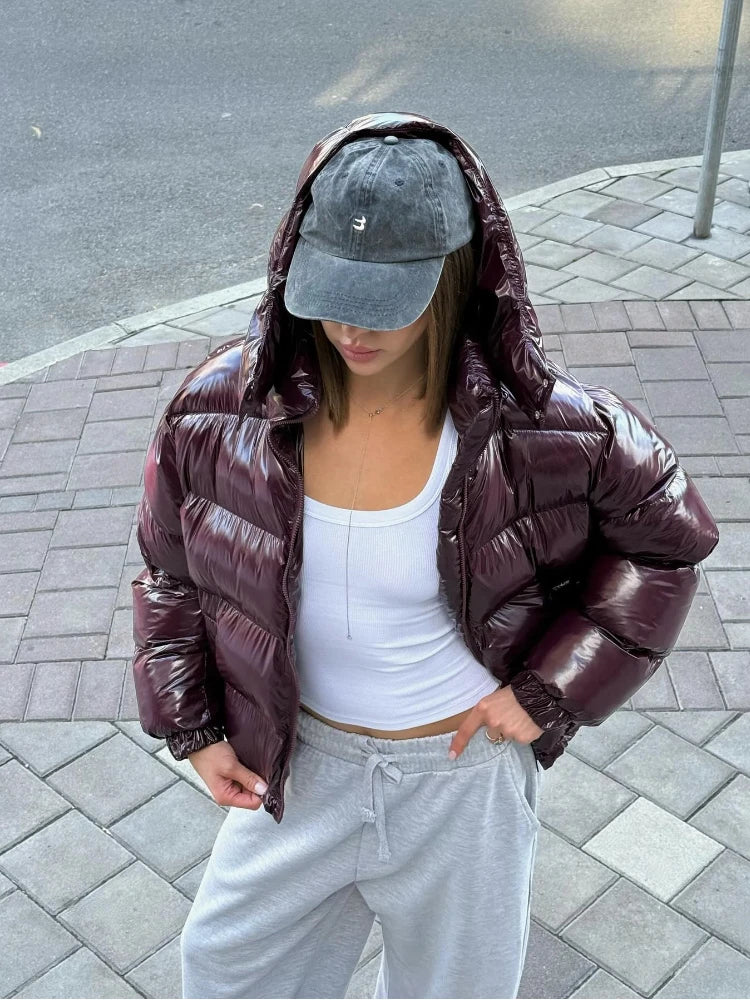 Classic Grace Quilted Down Jacket for Women 2026