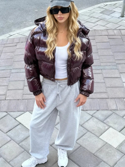 Classic Grace Quilted Down Jacket for Women 2026