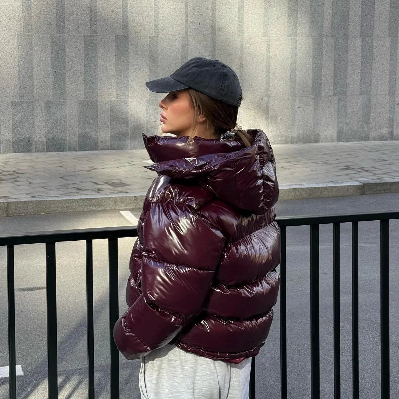 Classic Grace Quilted Down Jacket for Women 2026